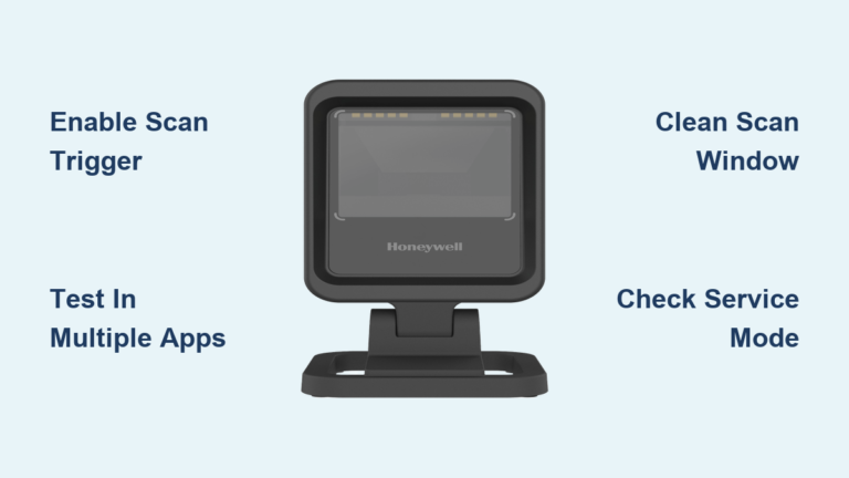 Honeywell Laser Scanner Not Working: Fix It Fast
