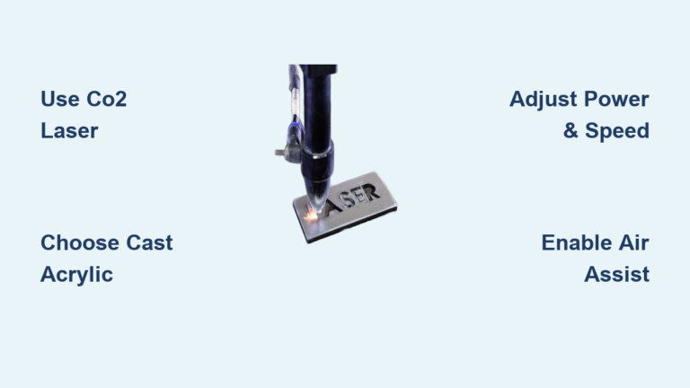 How to Laser Cut Acrylic: Quick Steps