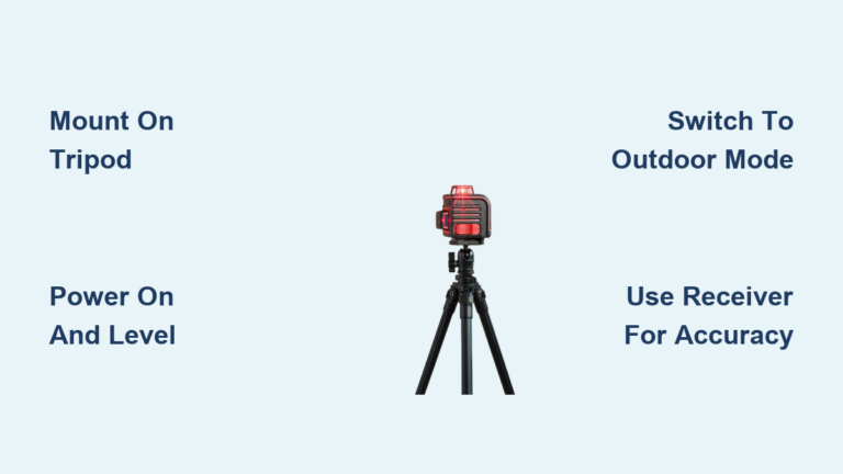 How to Set Up a Laser: Quick Guide