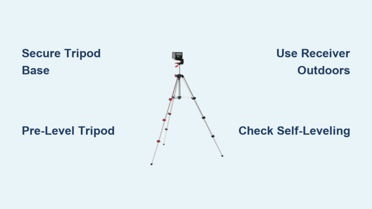 How to Use a Laser Level on a Tripod