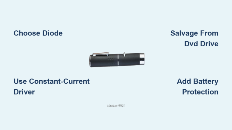 How to Make a Laser Pen: Simple DIY Guide