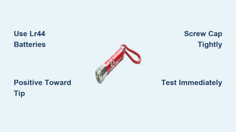 How to Install Batteries in a Laser Pointer